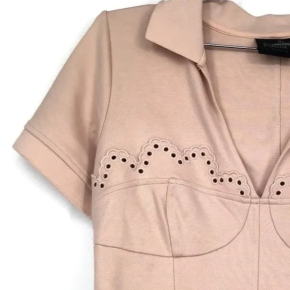 NWT Fenty Cameo Rose Ruffle Bottom Bodysuit - Picture 3 of 4